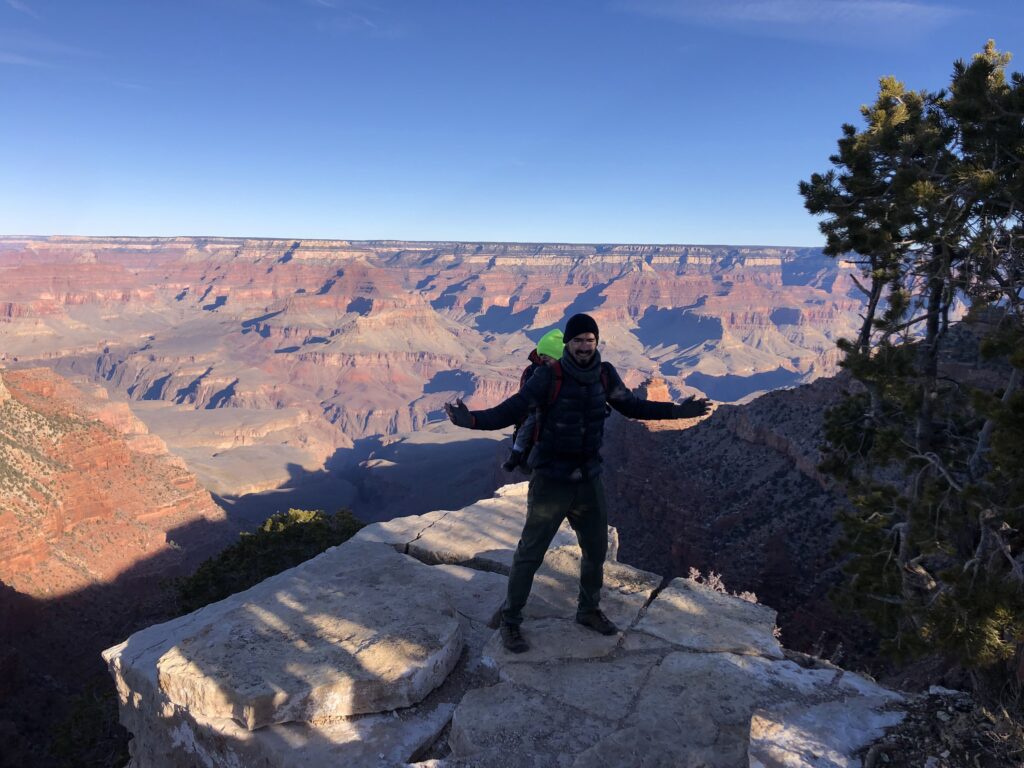 traveling in Grand Canyon