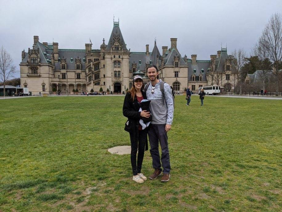 Adventuring across the United States. Our trip to the BIltmore right before Covid hit.